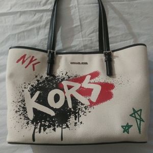 Michael Kors Graffiti Tote Purse